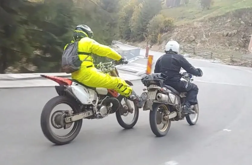 Holowanie motocykla