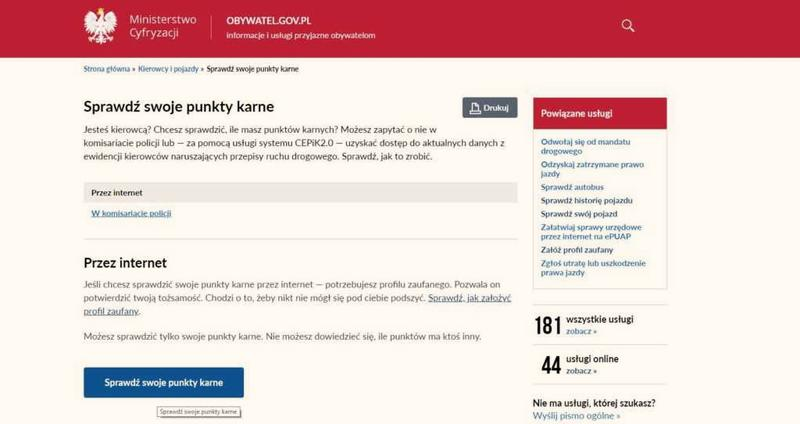 Limit punktów karnych 2026