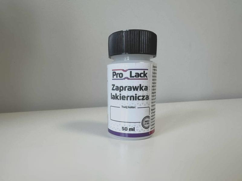 Naprawa ubytków lakieru