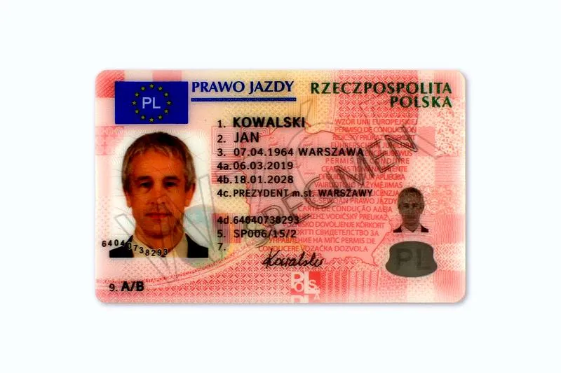 Odbiór prawa jazdy