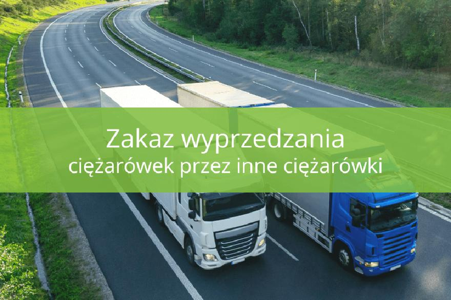 Zakazy wyprzedzania